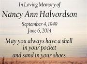 Nancy Ann Halvordson